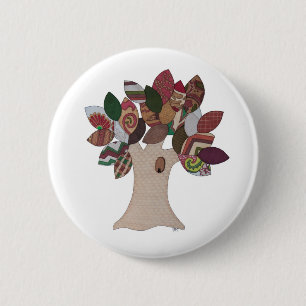 Badge Rond 5 Cm Bouton Pinback de l'arbre Imp