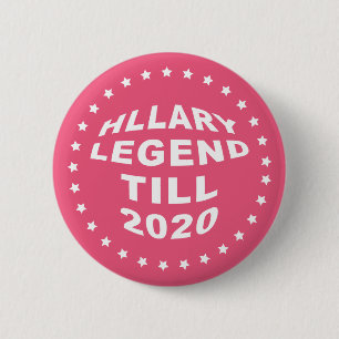 Badge Rond 5 Cm Bouton Pinback rose 2,25 pouces Hillary Clinton 20