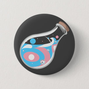 Badge Rond 5 Cm Bouton Pointe de la fourchette de tranchées