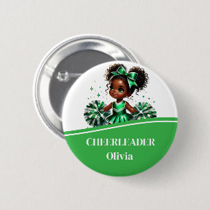 Badge Rond 5 Cm Bouton pom-pom girl