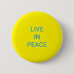 Badge Rond 5 Cm bouton positif