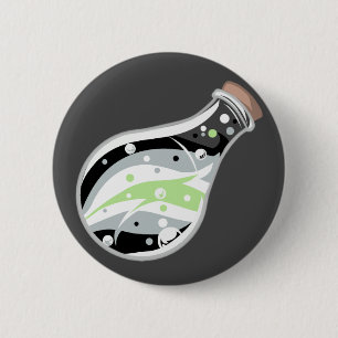 Badge Rond 5 Cm Bouton Potion de l'assiette