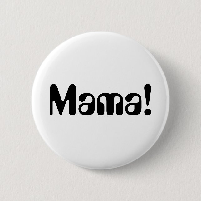 Badge Rond 5 Cm Bouton pour votre maman (Devant)