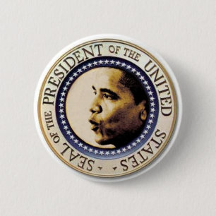 Badge Rond 5 Cm Bouton présidentiel de joint d'Obama