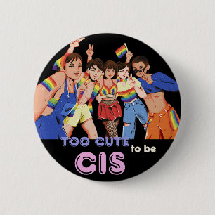 Badge Rond 5 Cm Bouton Pride
