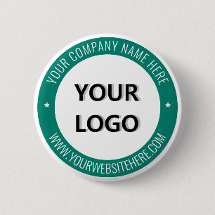 Badge Rond 5 Cm Bouton promotionnel de votre texte de logo - Chois