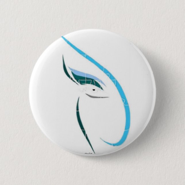 Badge Rond 5 Cm Bouton Puzzle Mode (Devant)
