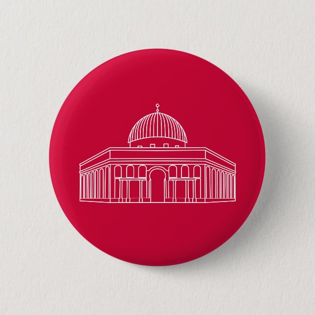 BADGE ROND 5 CM BOUTON QUDS (Devant)