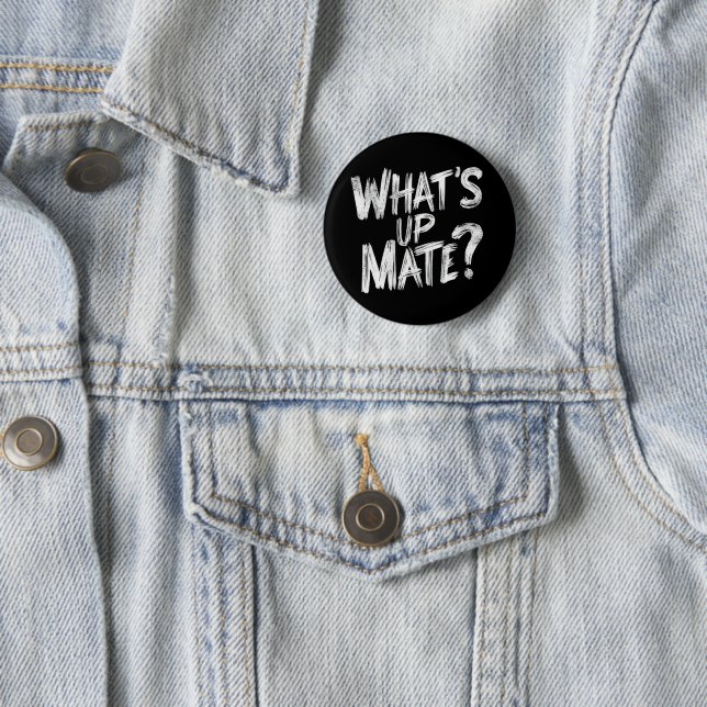 Badge Rond 5 Cm Bouton Qu'est-ce qu'un mariage ? (En situation)