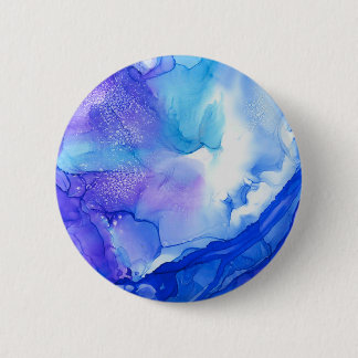 Badge Rond 5 Cm Bouton Recherche vers le haut