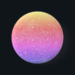 Badge Rond 5 Cm Bouton reflet Parties scintillant arc-en-ciel mode<br><div class="desc">Bouton rond de Parties scintillant arc-en-ciel moderne</div>