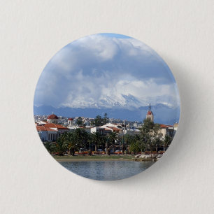 Badge Rond 5 Cm Bouton Réthymnon