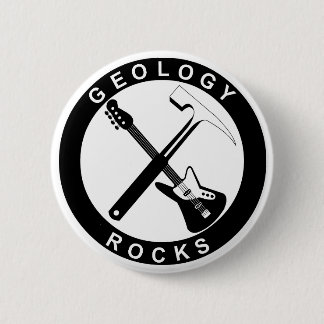 Badge Rond 5 Cm Bouton Rocks de géologie