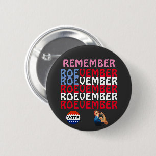 Badge Rond 5 Cm Bouton ROEVEMBER