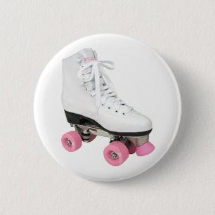 Badge Rond 5 Cm Bouton Roller Skate
