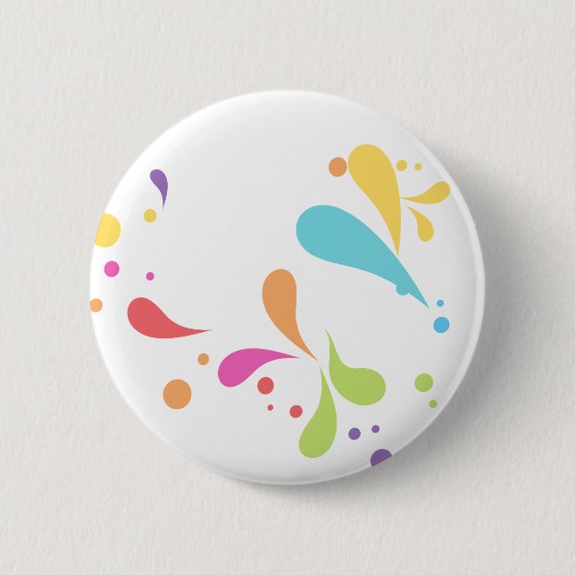 Badge Rond 5 Cm Bouton rond (Devant)