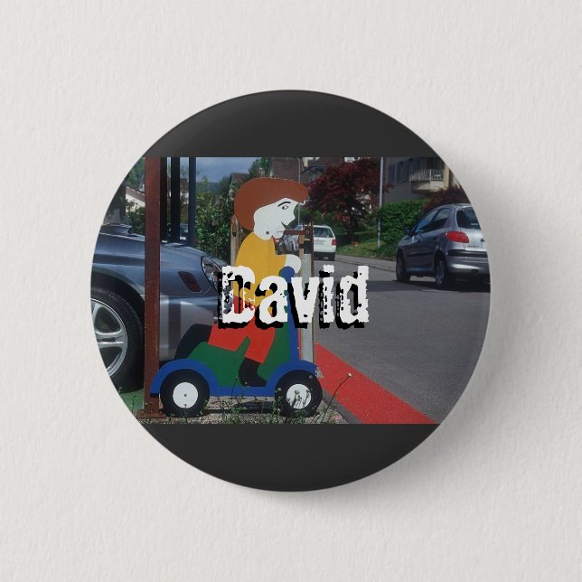 Badge Rond 5 Cm Bouton rond (Devant)