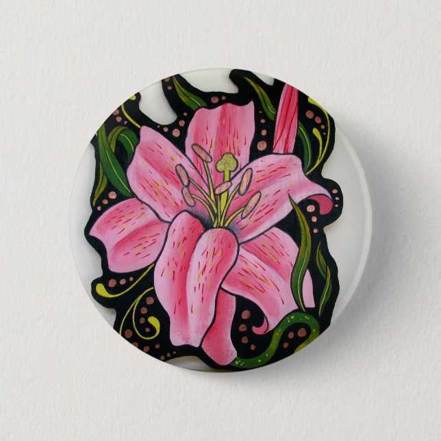 Badge Rond 5 Cm Bouton rond (Devant)