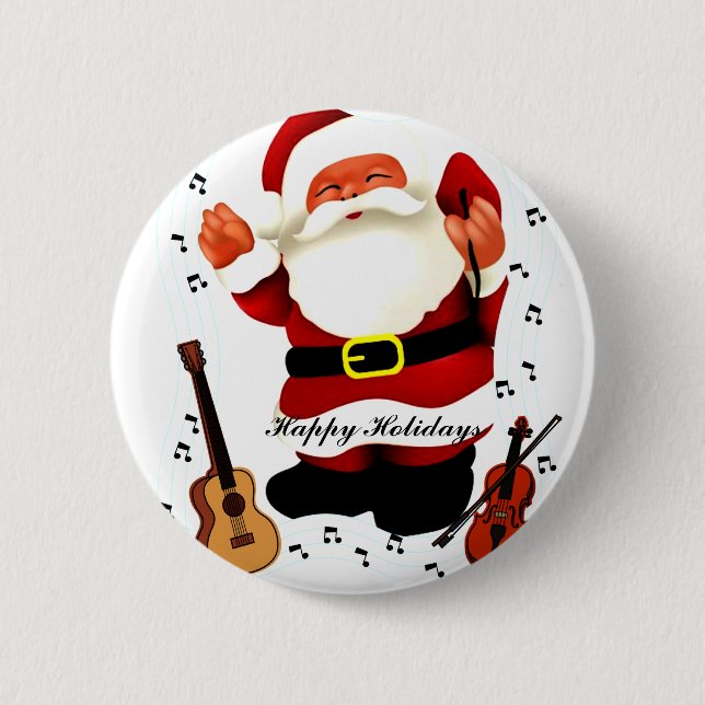 Badge Rond 5 Cm Bouton rond (Devant)