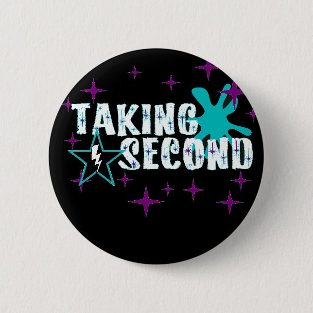 Badge Rond 5 Cm Bouton rond (Devant)