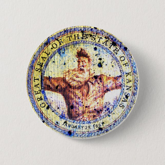 Badge Rond 5 Cm Bouton rond (Devant)