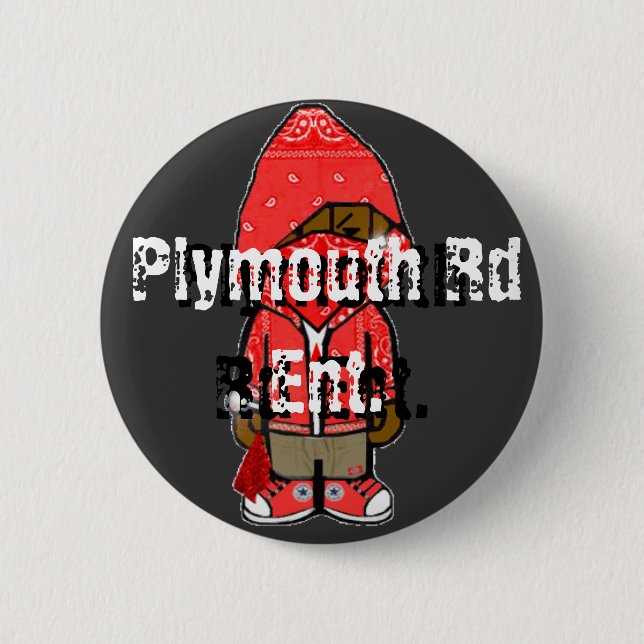 Badge Rond 5 Cm Bouton rond (Devant)