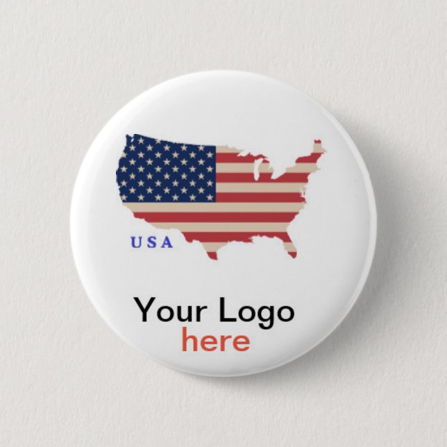 Badge Rond 5 Cm Bouton rond (Devant)