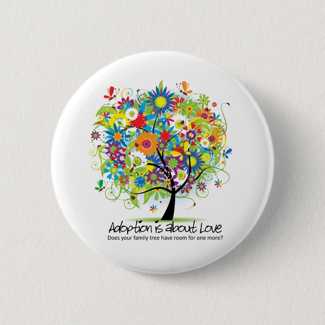 Badge Rond 5 Cm Bouton rond (Devant)