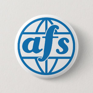 Badge Rond 5 Cm Bouton rond AFS Logo 1972, Grand, 3 pouces