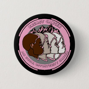 Badge Rond 5 Cm Bouton rond - conscience de cancer du sein