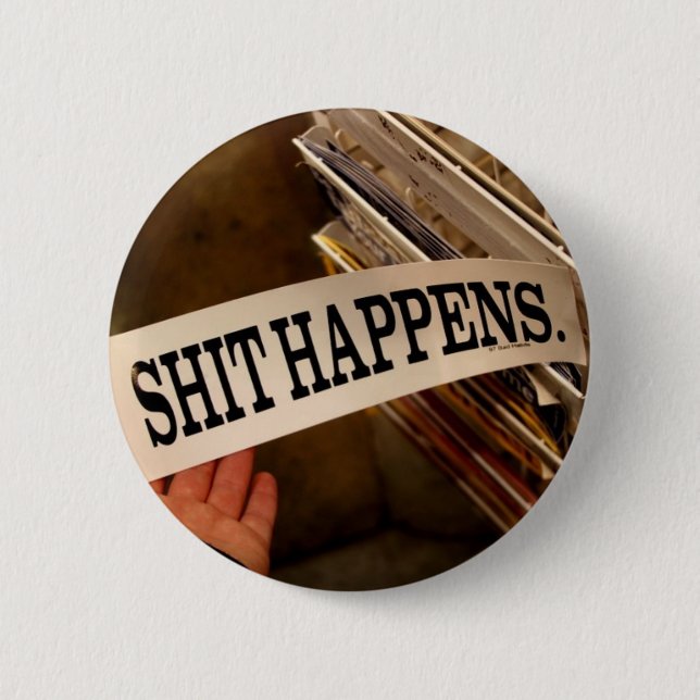 Badge Rond 5 Cm Bouton rond - customisé (Devant)