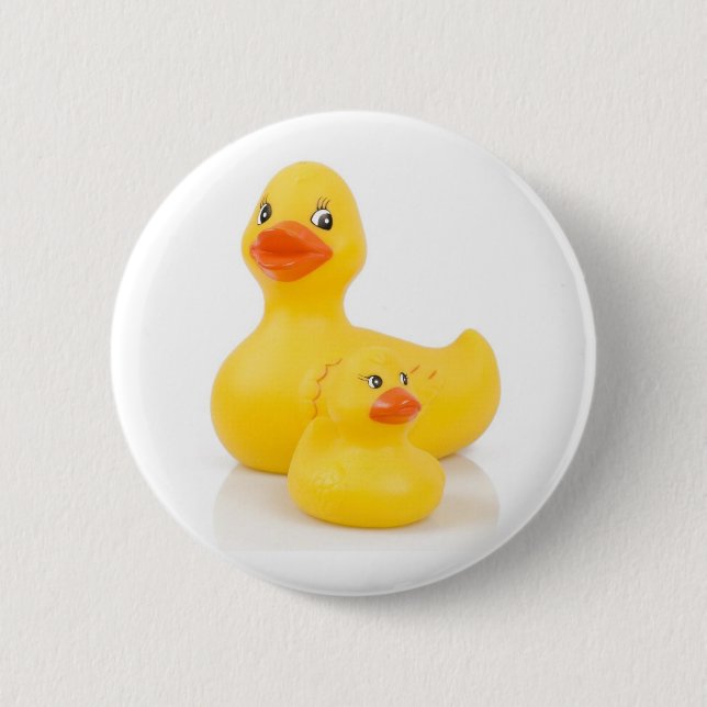 Badge Rond 5 Cm Bouton rond de canards (Devant)