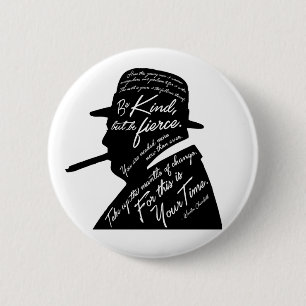 Badge Rond 5 Cm Bouton rond de Churchill