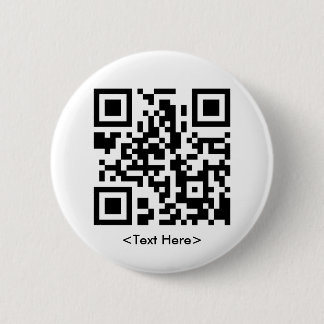 Badge Rond 5 Cm Bouton rond de code de QR