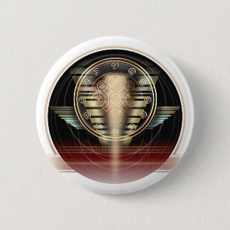 Badge Rond 5 Cm Bouton rond de rayon de Dissolvo