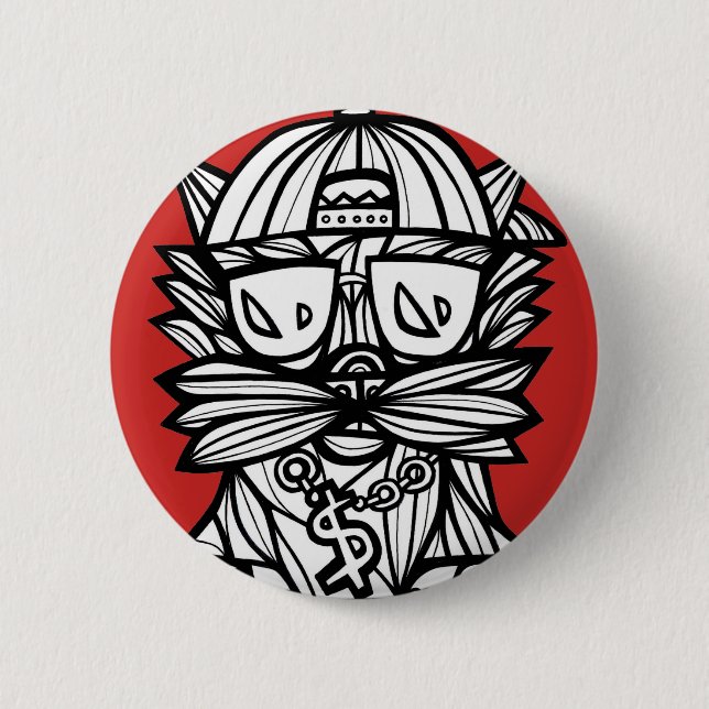 Badge Rond 5 Cm Bouton rond "d'évolution de dopant" (Devant)