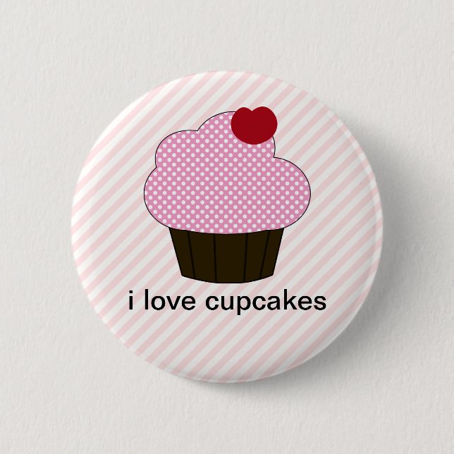Badge Rond 5 Cm bouton rond d'ilovecupcakes (Devant)