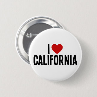 Badge Rond 5 Cm Bouton rond I Heart California