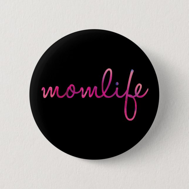 Badge Rond 5 Cm Bouton rond MamanLife 2¼ pouces (Devant)