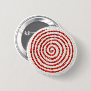 Badge Rond 5 Cm Bouton rond MOSAIC PINWHEEL