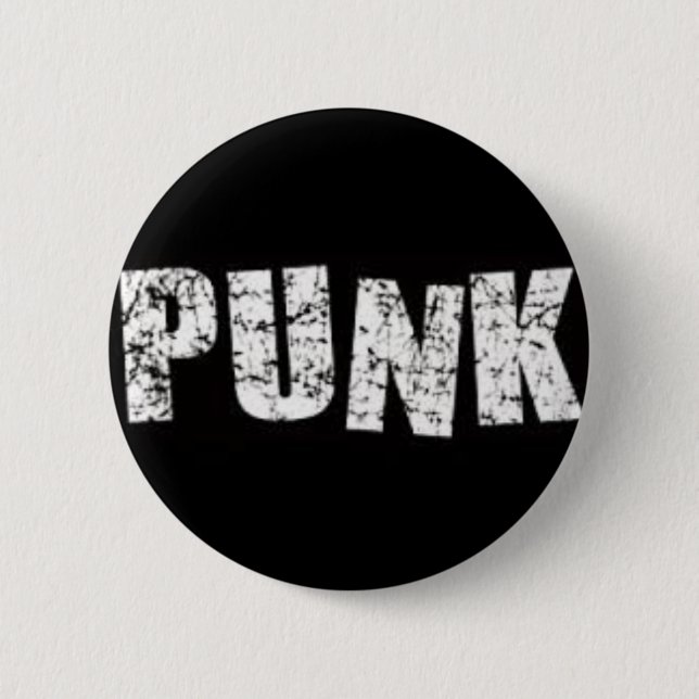 Badge Rond 5 Cm Bouton rond "punk" (Devant)
