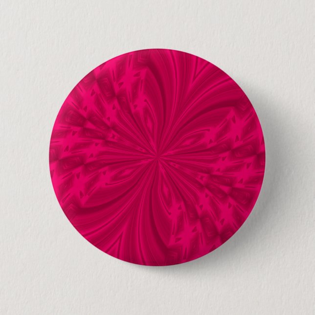 Badge Rond 5 Cm Bouton rose framboise Abstrait (Devant)