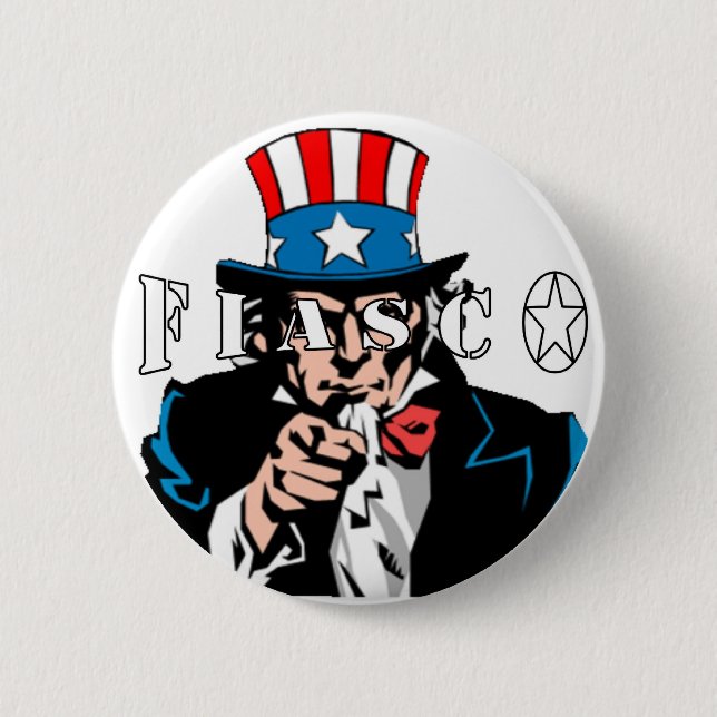 Badge Rond 5 Cm bouton Sam de fiasco (Devant)