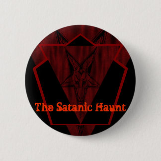 Badge Rond 5 Cm Bouton satanique de retraite