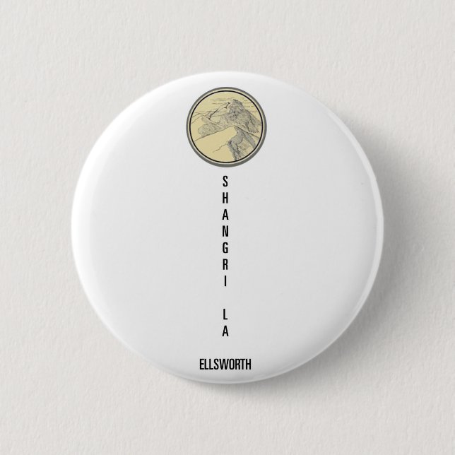 Badge Rond 5 Cm Bouton secret de membre (Devant)