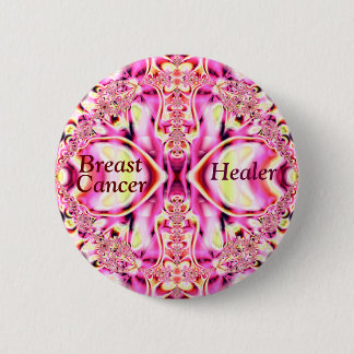 Badge Rond 5 Cm Bouton Sensibilisation au cancer du sein