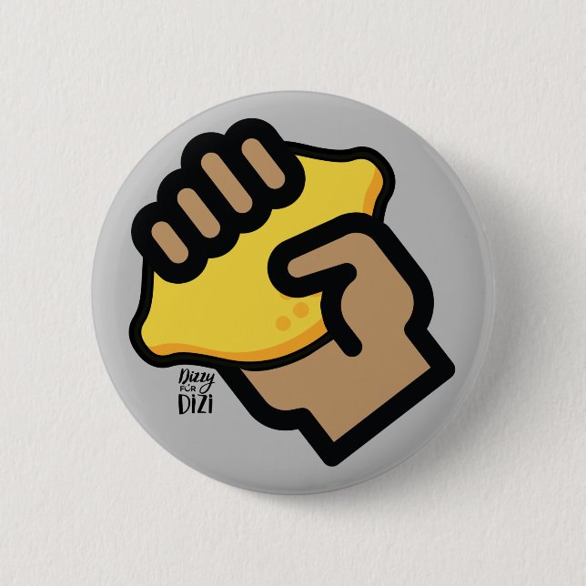 Badge Rond 5 Cm Bouton Serkan Squeeze (Devant)