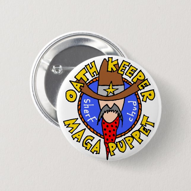 Badge Rond 5 Cm Bouton Sherf Chud (Devant & derrière)