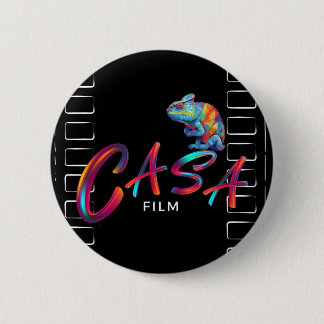 Badge Rond 5 Cm Bouton sombre du film CASA