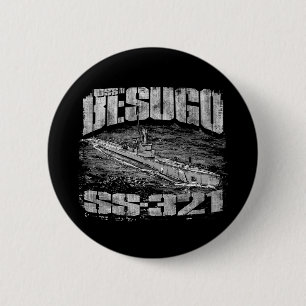 Badge Rond 5 Cm Bouton sous-marin Besugo Round